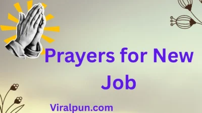 Prayers for New Job