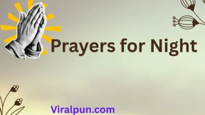 Prayers for Night