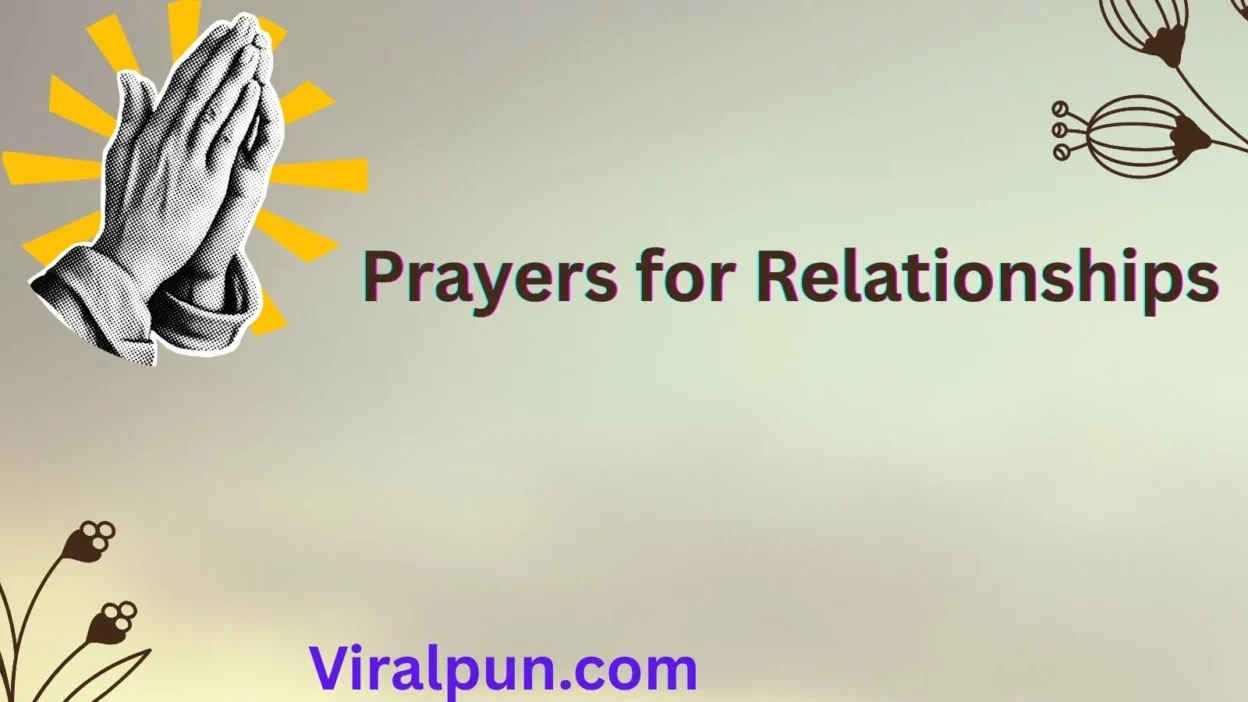 Prayers for Relationships