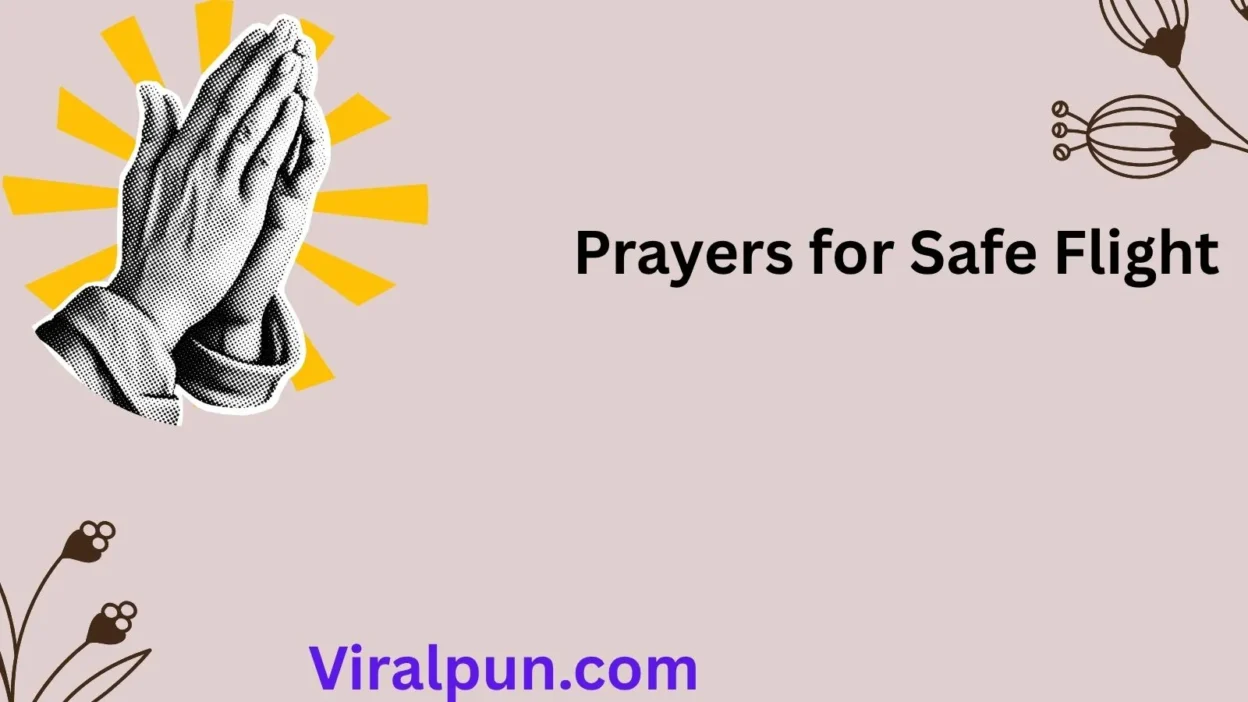Prayers for Safe Flight