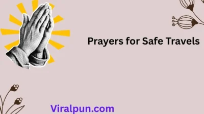 prayers for safe travels