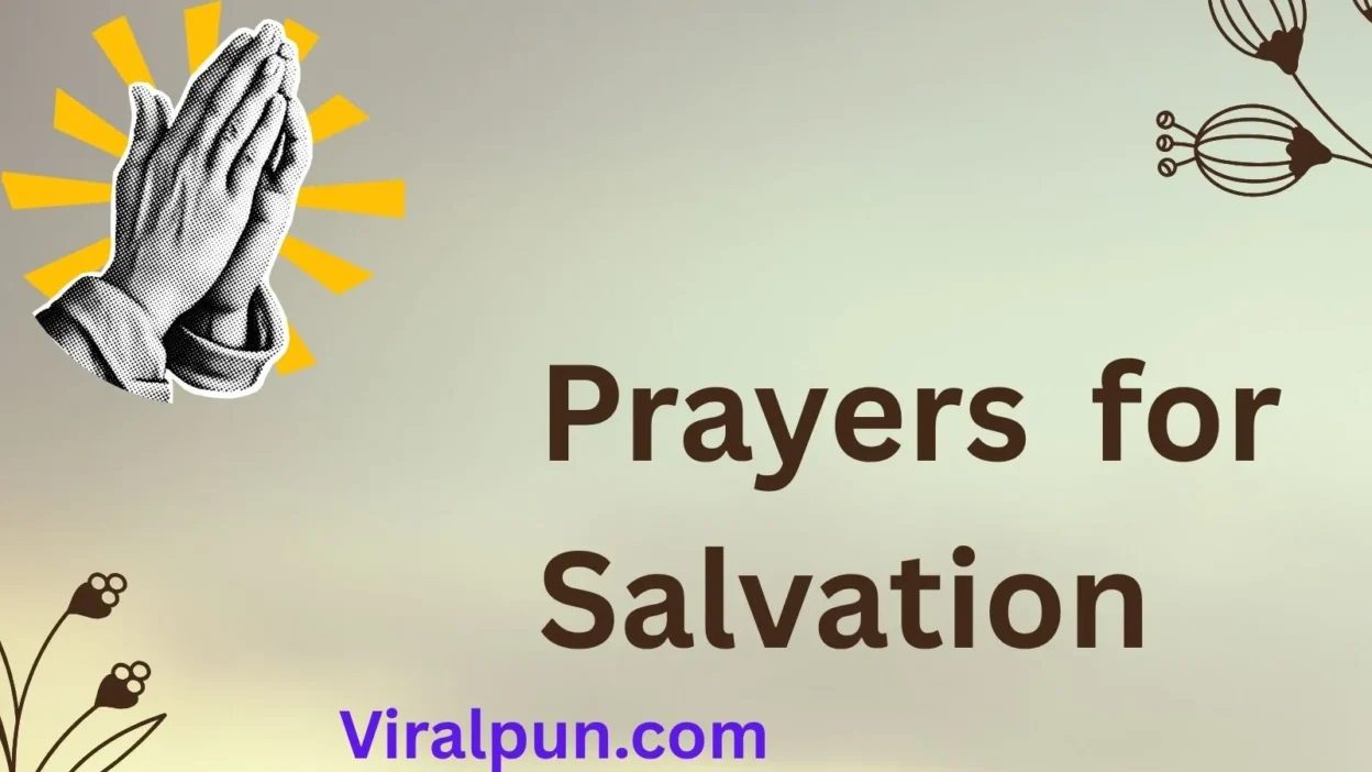Prayers for Salvation