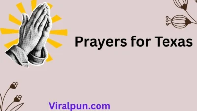 Prayers for Texas