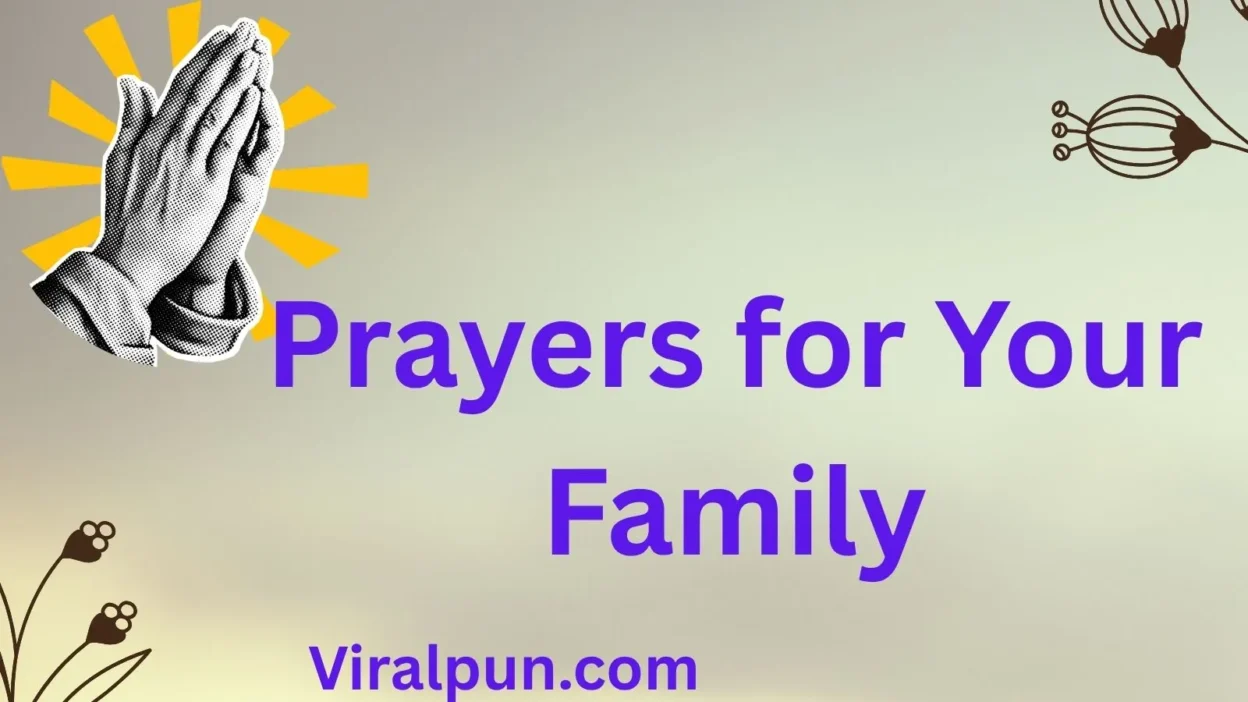 Prayers for Your Family