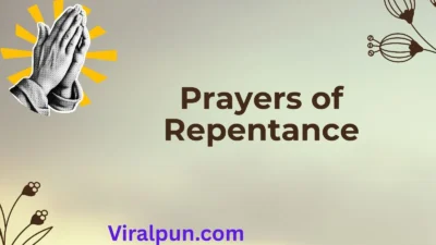 Prayers of Repentance