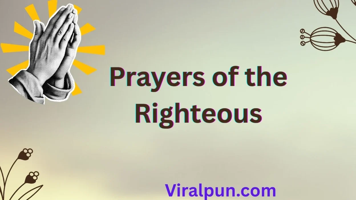 Prayers of the Righteous