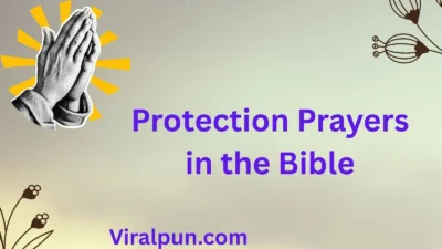 Protection Prayers in the Bible