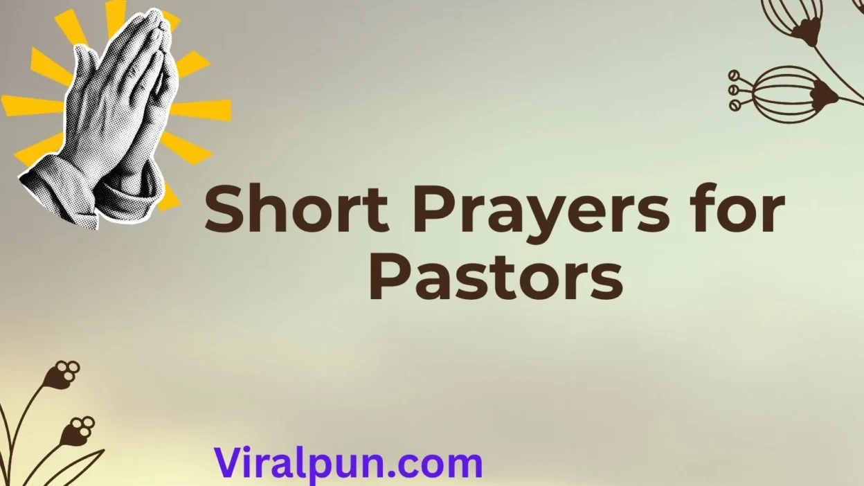 Short Prayers for Pastors