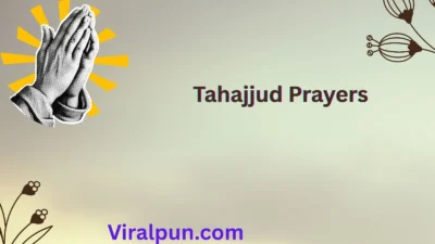 Tahajjud Prayers