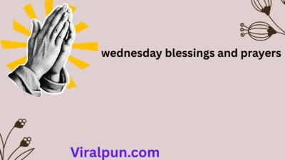 wednesday blessings and prayers