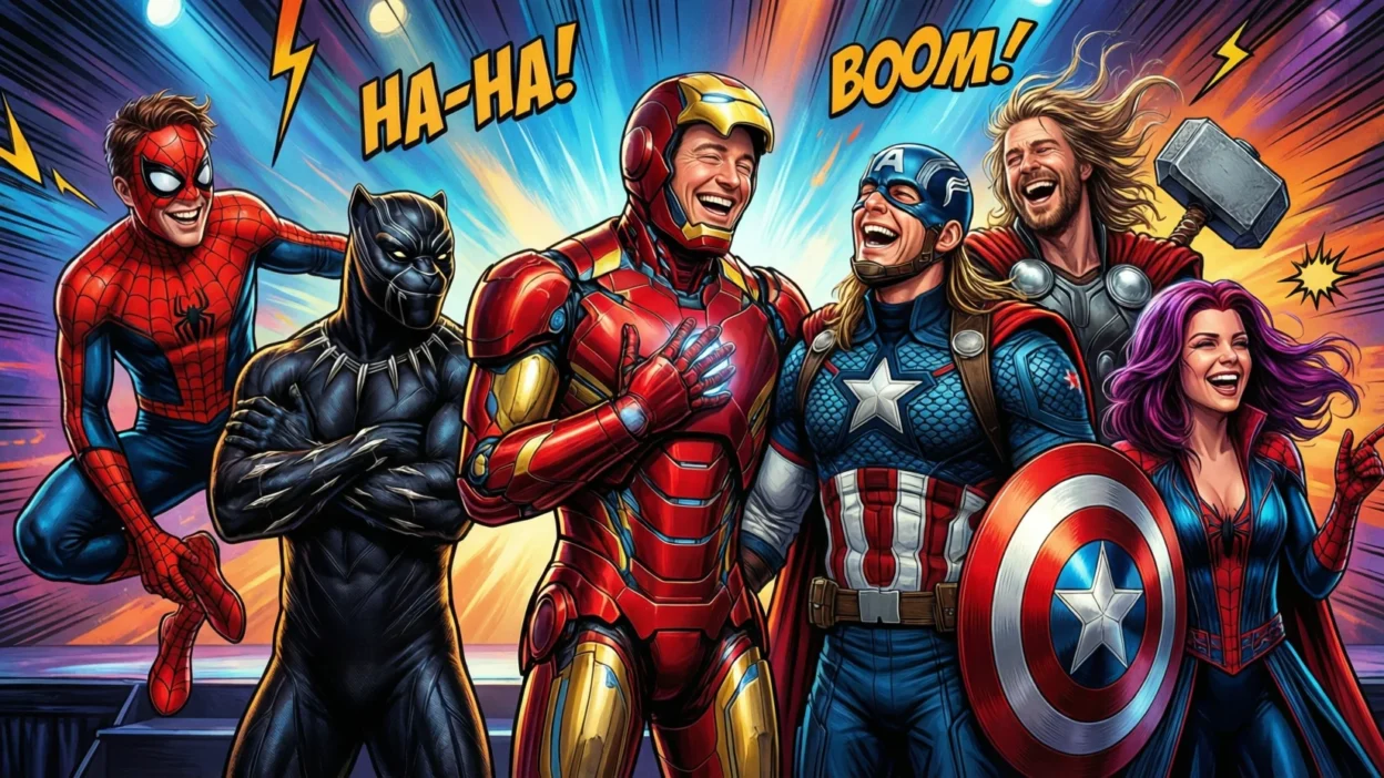 marvel team puns and jokes