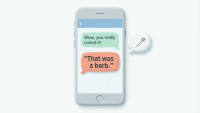barb meaning in text
