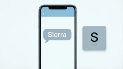 sierra meaning in text
