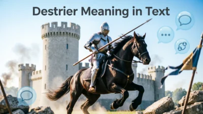 destrier meaning