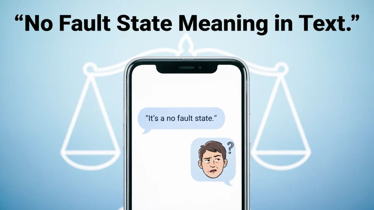 no fault state meaning