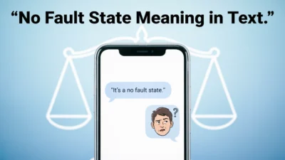 no fault state meaning